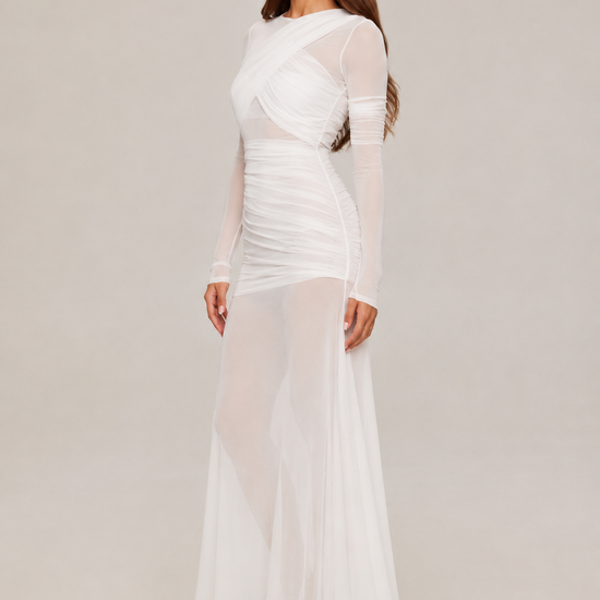 Adoria Ivory Dress — view 2