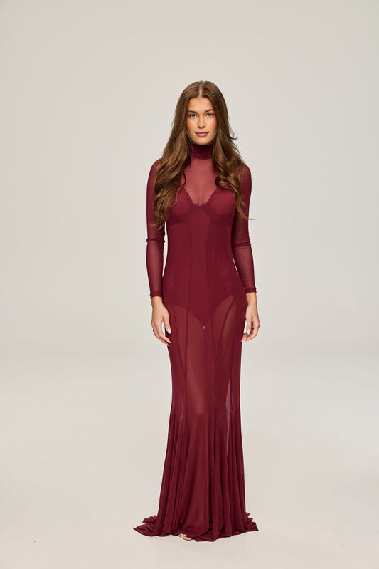 ADRIANA in Burgundy
