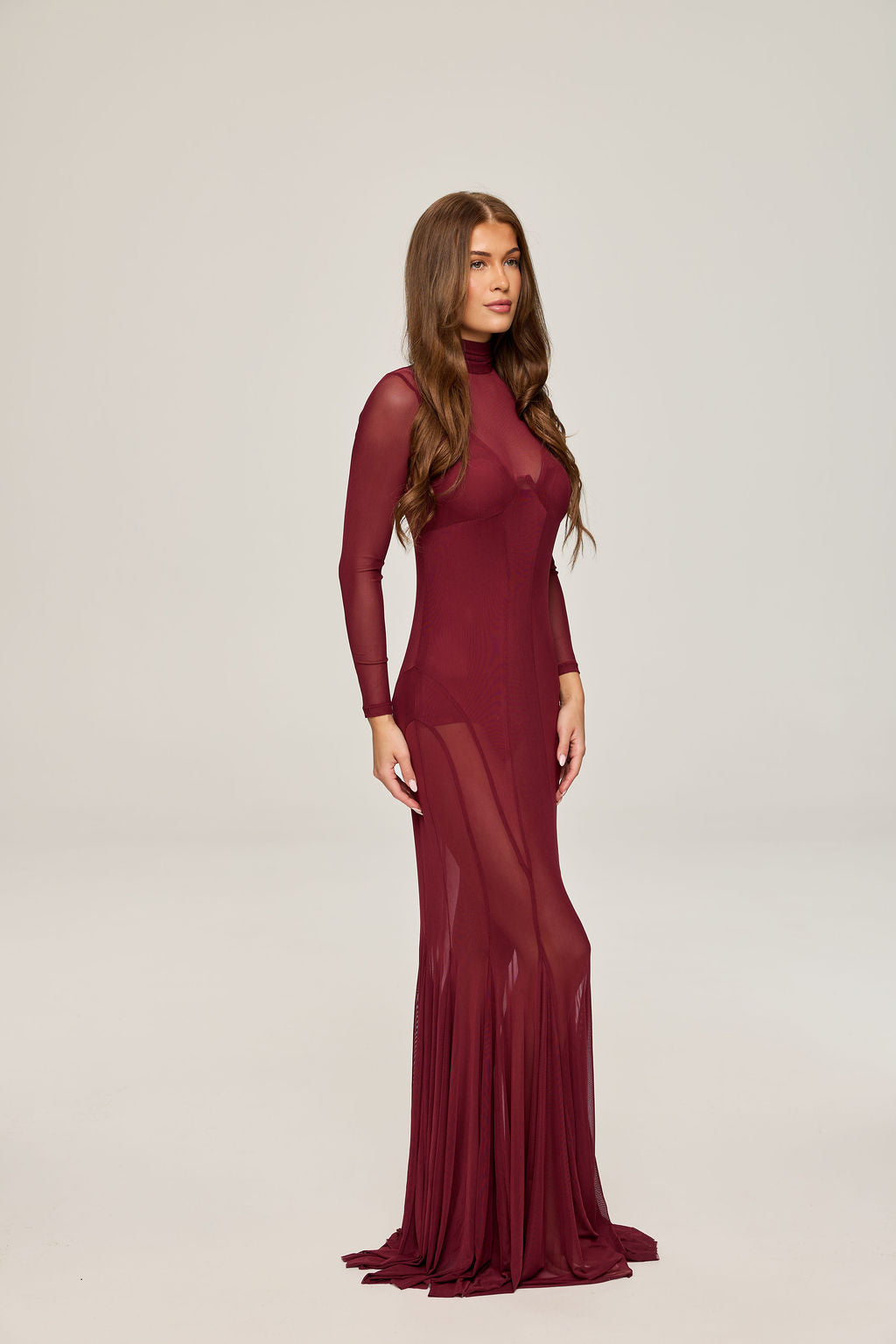 ADRIANA in Burgundy