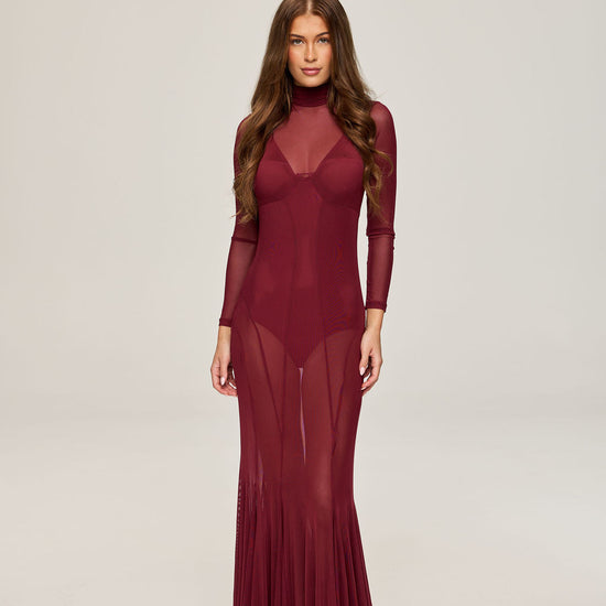 ADRIANA in Burgundy