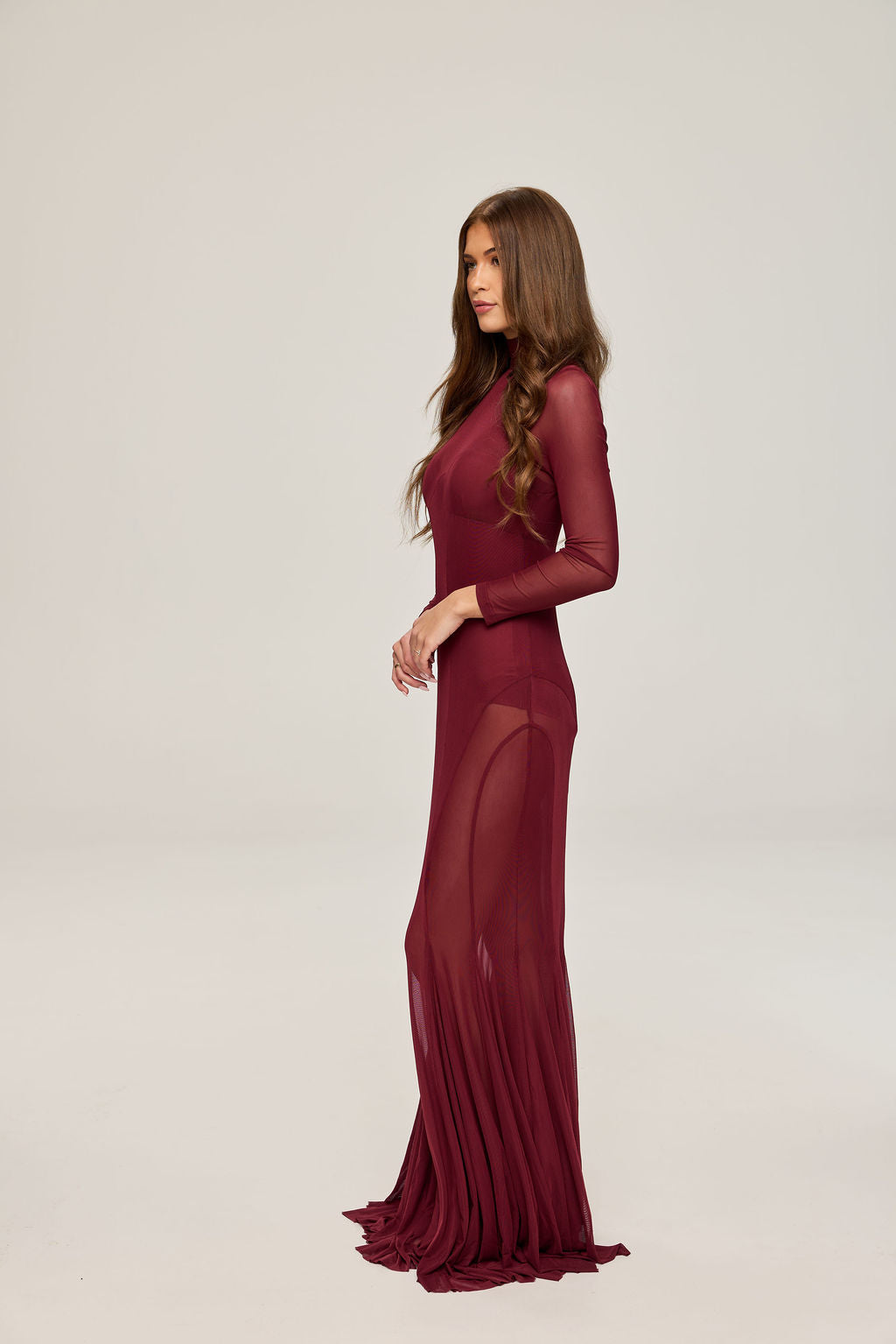 ADRIANA in Burgundy