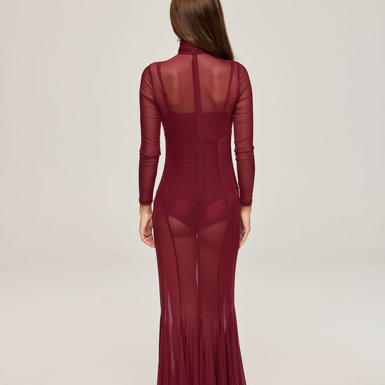 ADRIANA in Burgundy