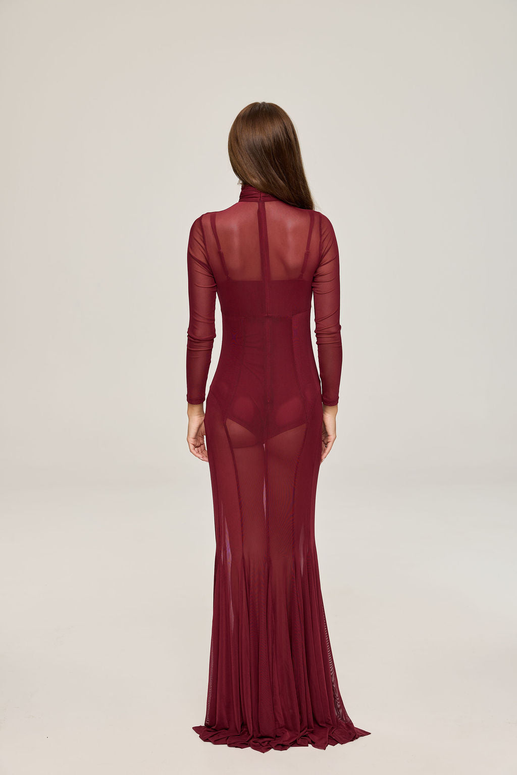 ADRIANA in Burgundy