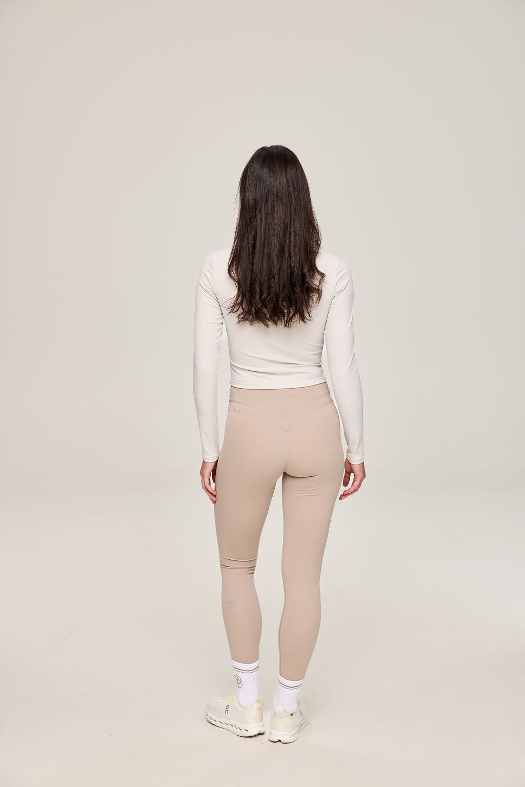 Align High Rise Leggings in Beige