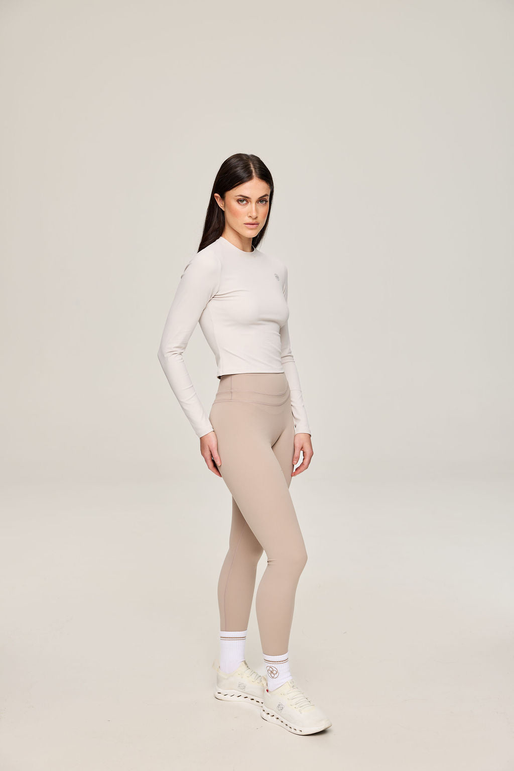 Align High Rise Leggings in Beige