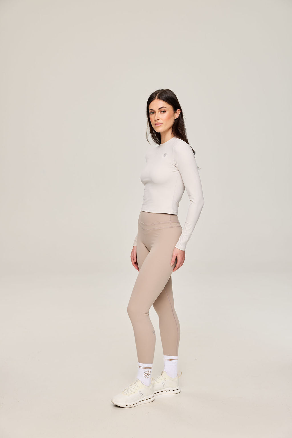 Align High Rise Leggings in Beige