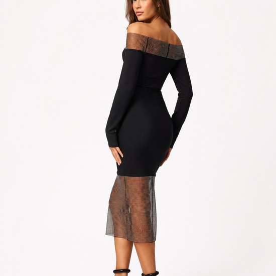 Akuna Off Shoulder in Black