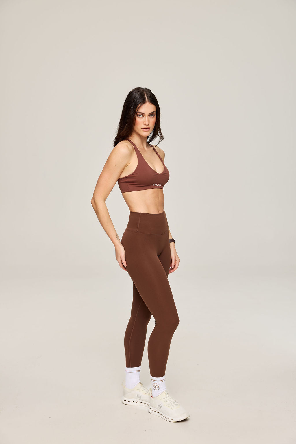 Atelier Leggings in Dark brown