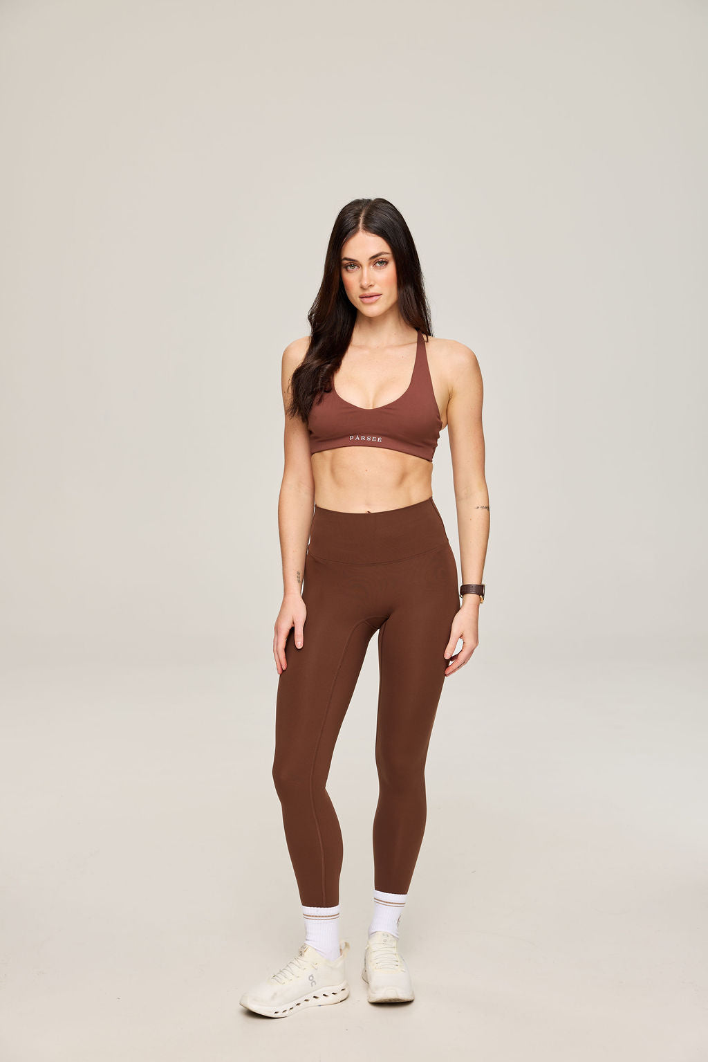 Atelier Leggings in Dark brown