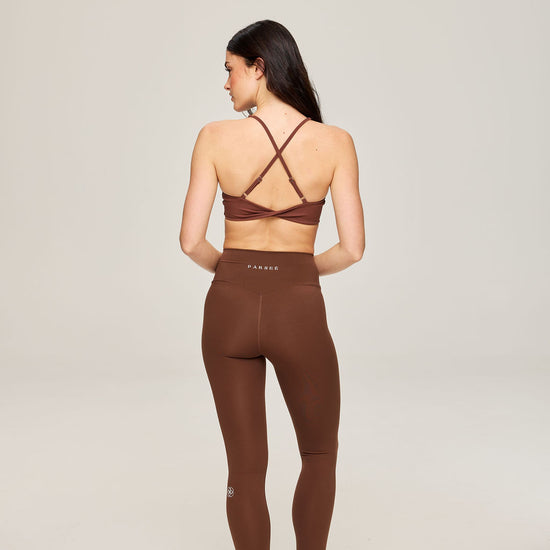Atelier Leggings in Dark brown