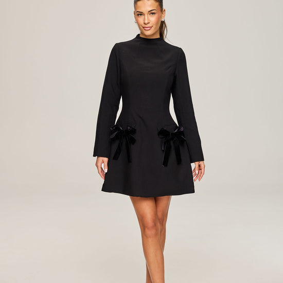 Aveline - Long Sleeve Noir in black