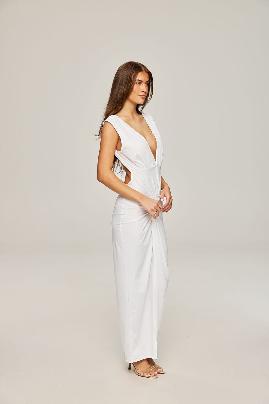 Brianna in white