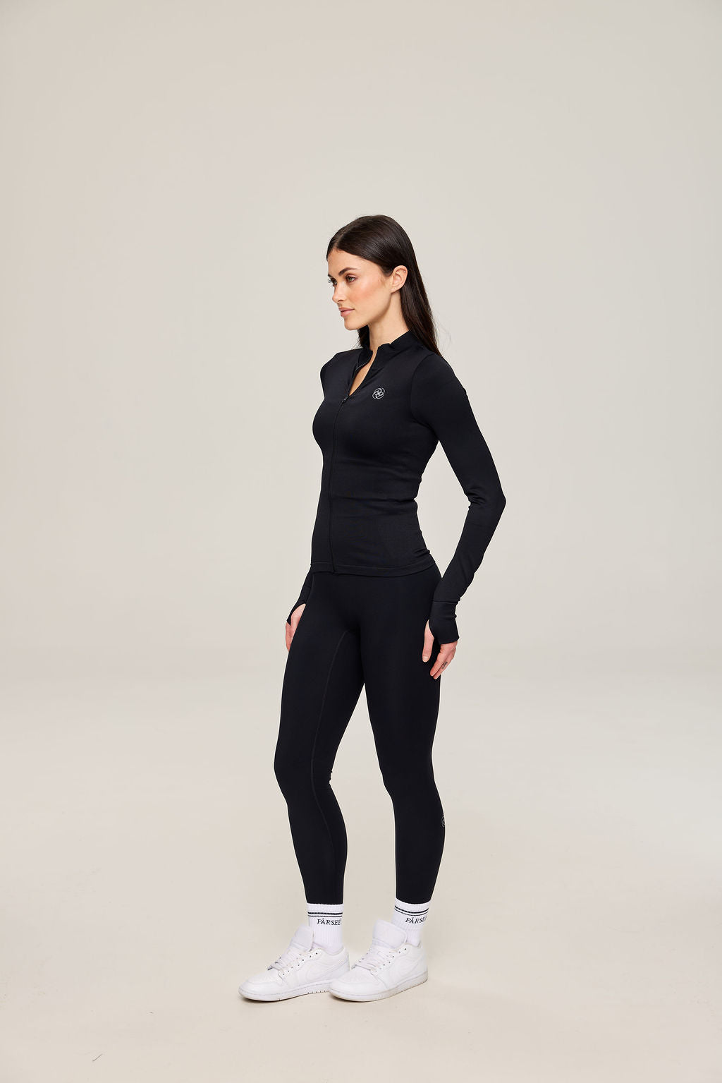 Ember Sculpt Jacket in black