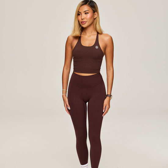 Frame Fit High Rise in Dark Khaki
