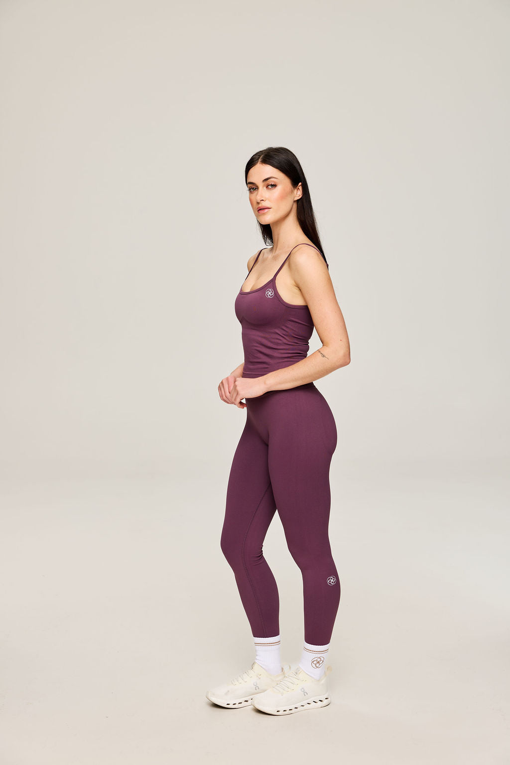 Frame Fit High Rise in Midnight Plum