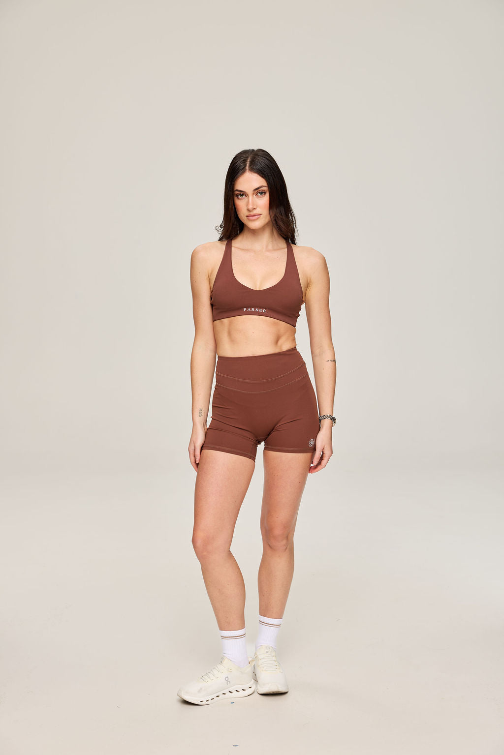 Form Theory Shorts in Brown