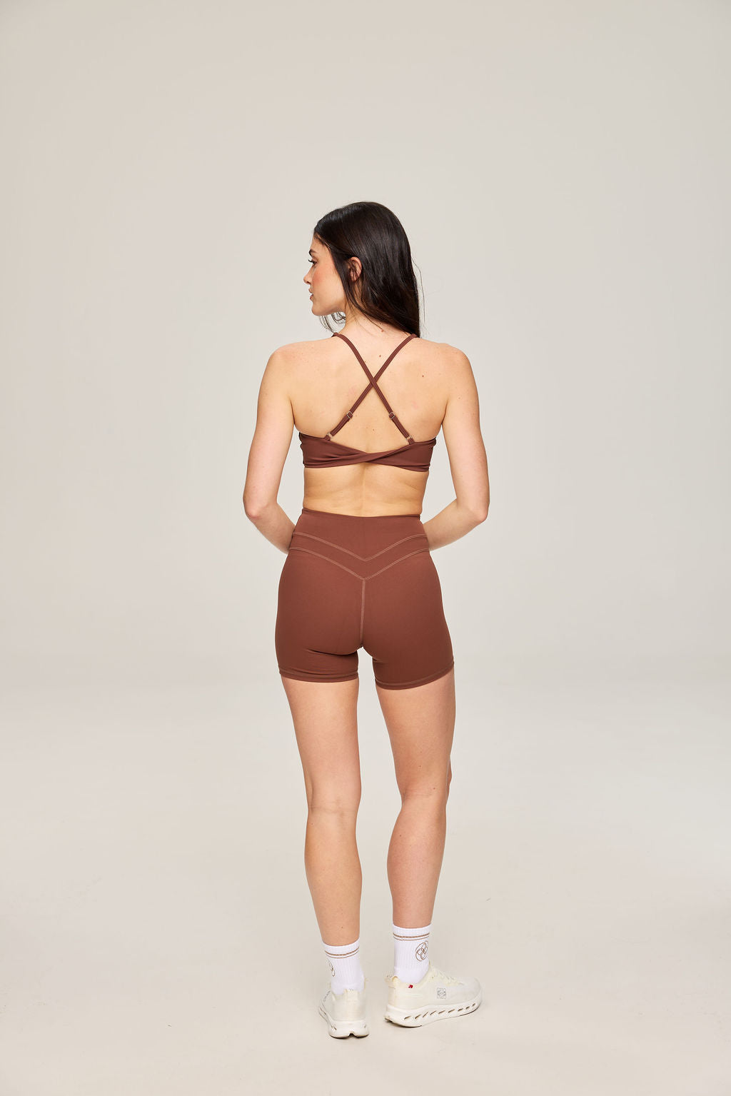 Form Theory Shorts in Brown