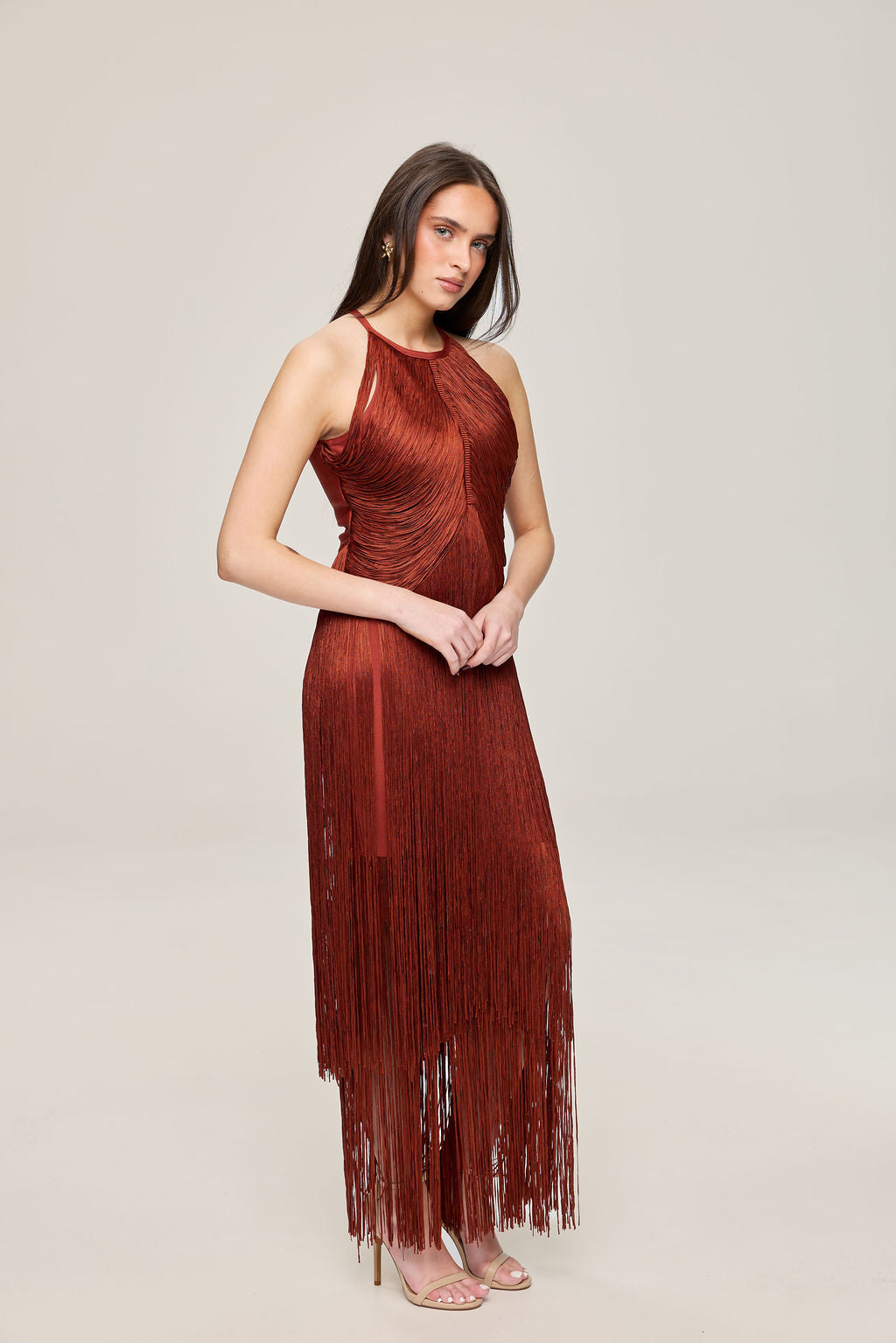 Liora Navy, Brown, Nude in Brown