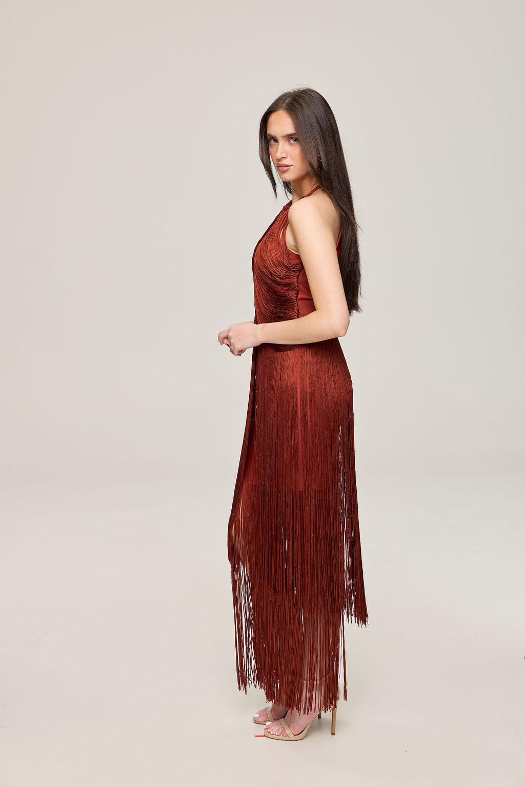 Liora Navy, Brown, Nude in Brown