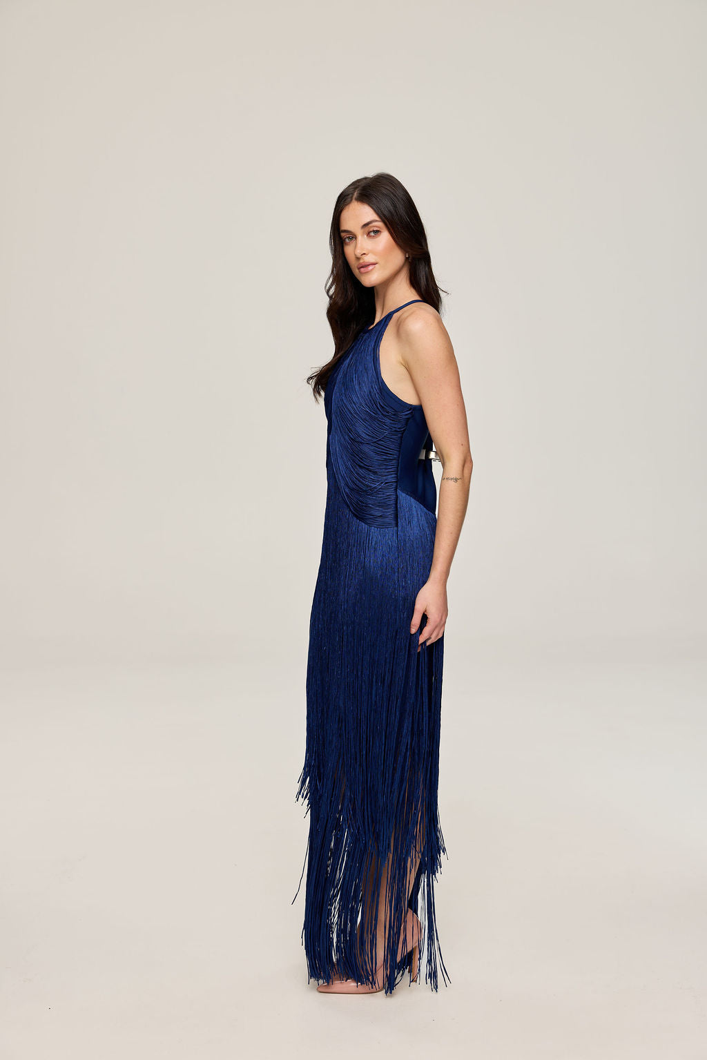 Liora Navy, Brown, Nude in Navy