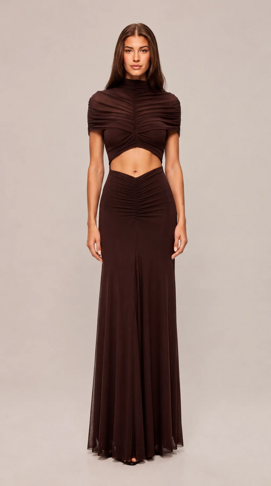 Maura in Chocolate Brown