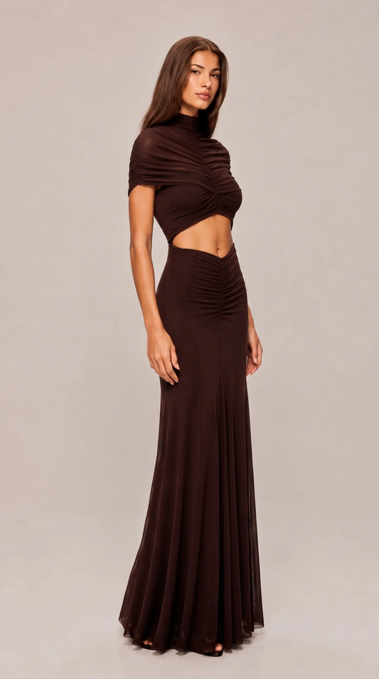 Maura in Chocolate Brown