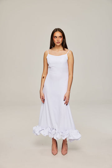 Nevea White in white