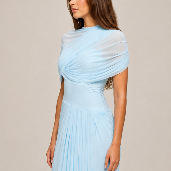Roséa Blue Maxi Dress — view 2