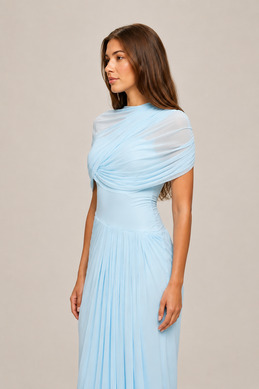 Roséa Blue Maxi Dress — view 2