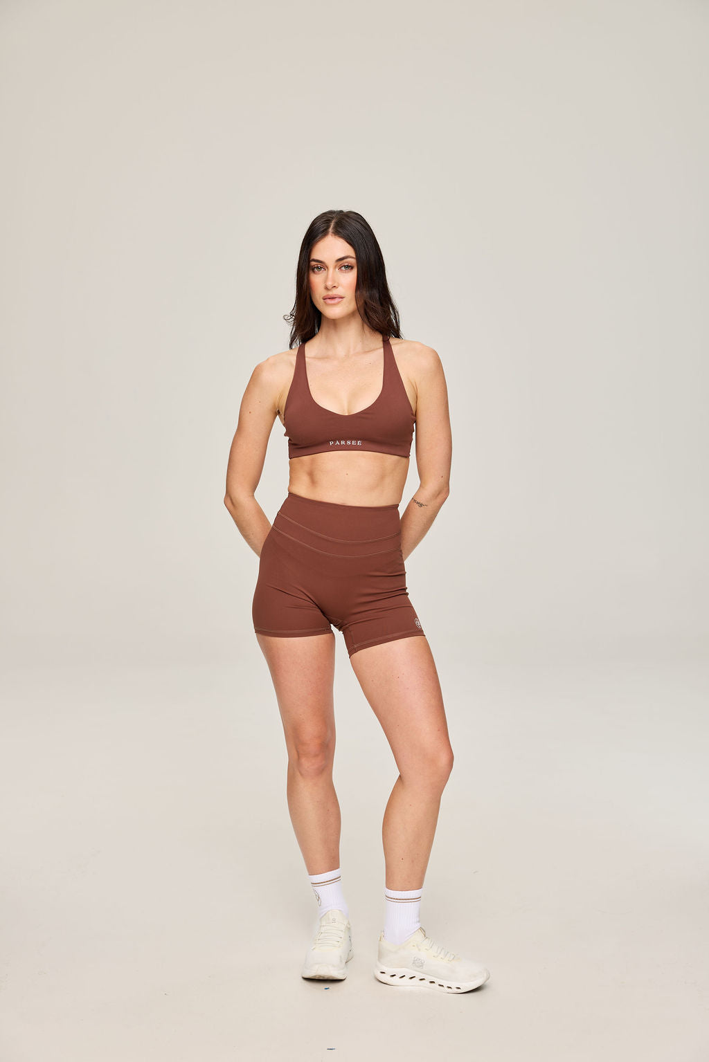 Soft Armour Bra in Brown