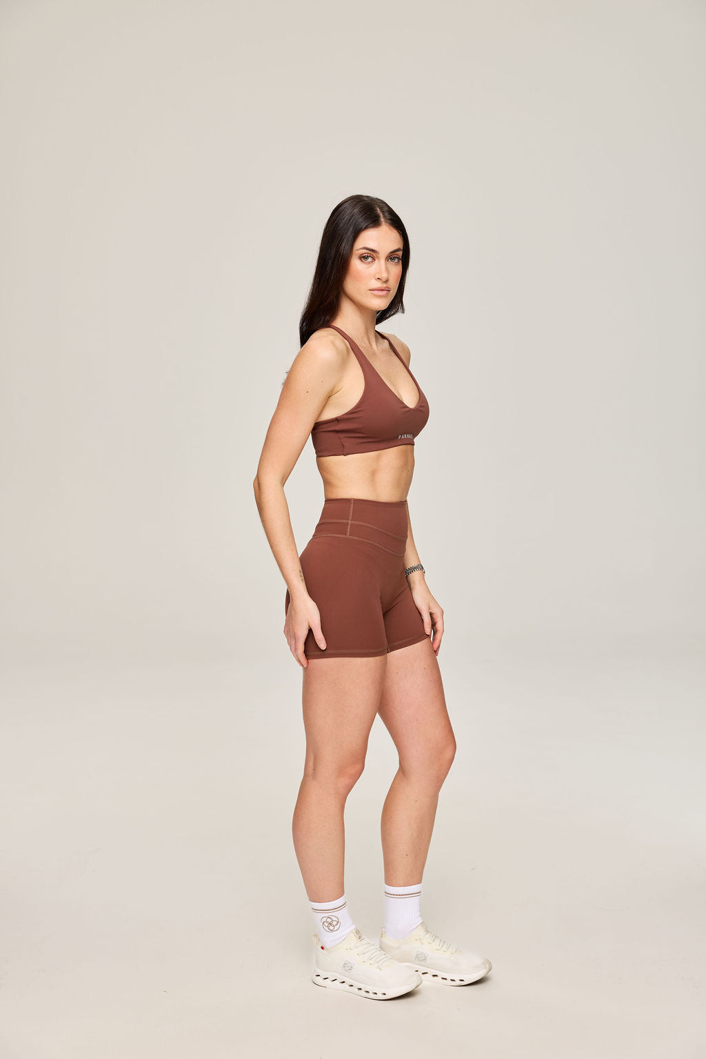 Soft Armour Bra in Brown
