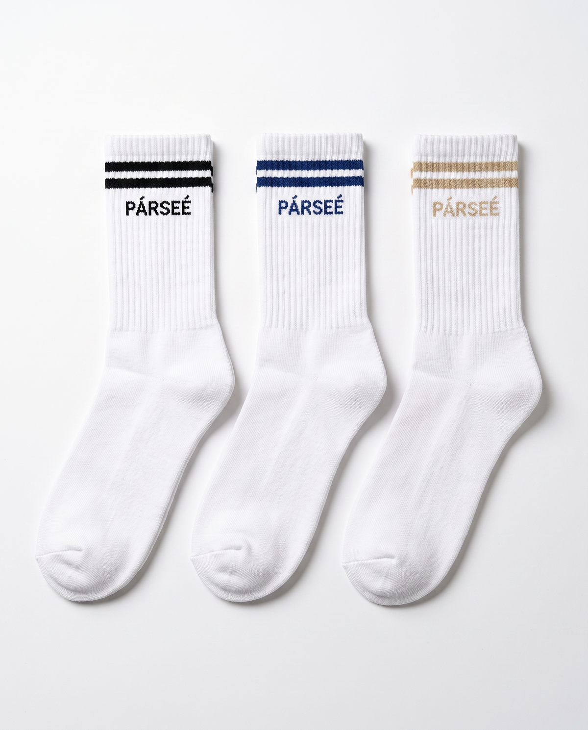 Unisex Half-Crew Throwback Sock - Wordmark