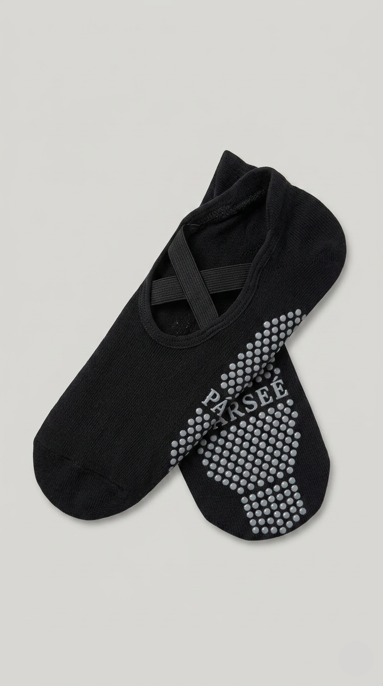 Women's Pilate Sock in Black