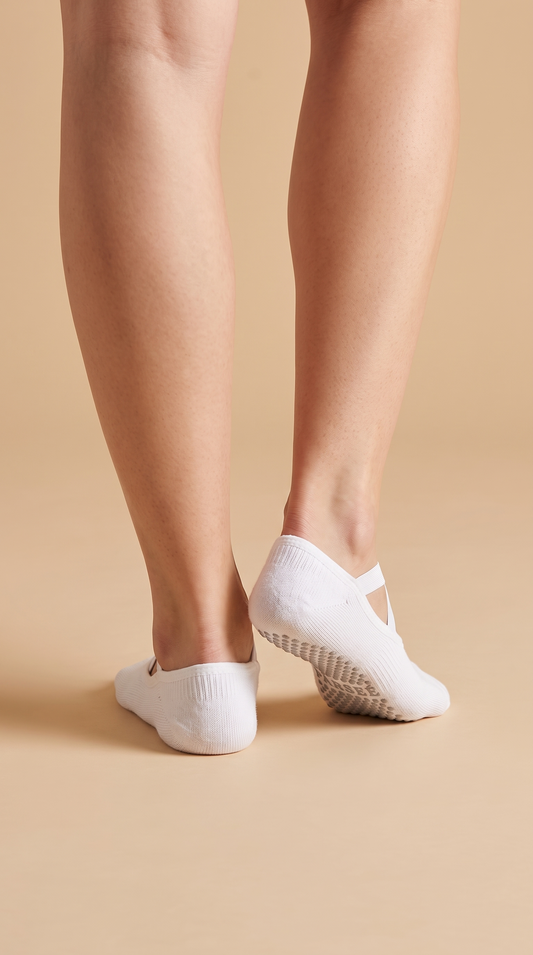 Women's Pilate Sock in White