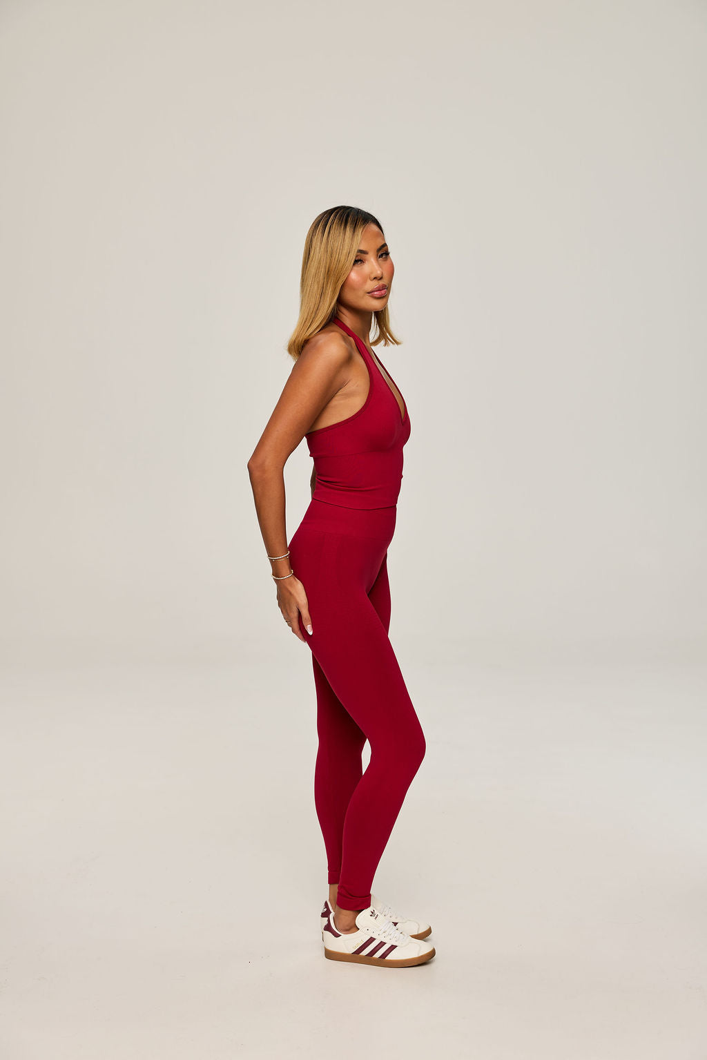 Simply Sculpt Vest in Dark Khaki
