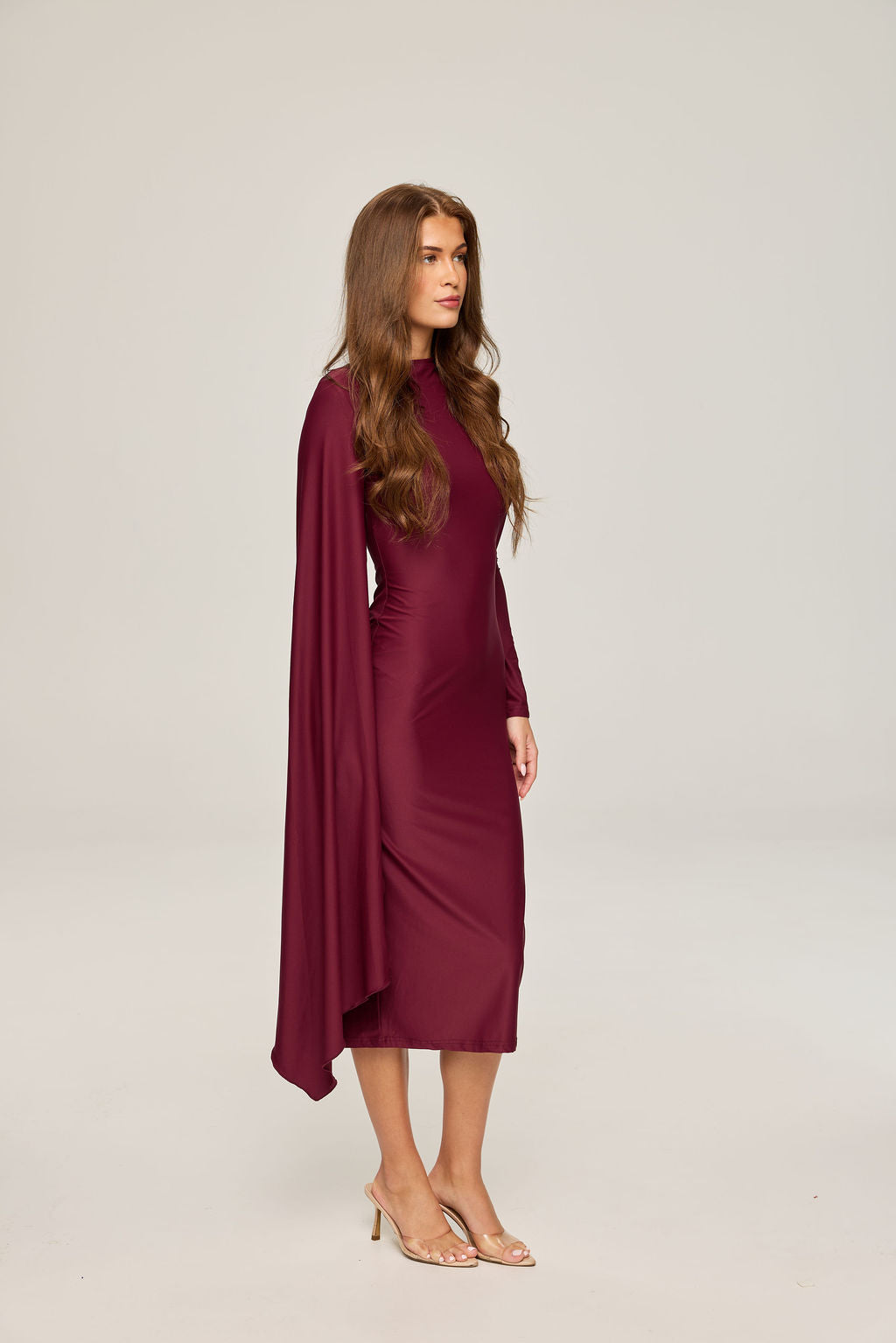 VIOLET in Burgundy