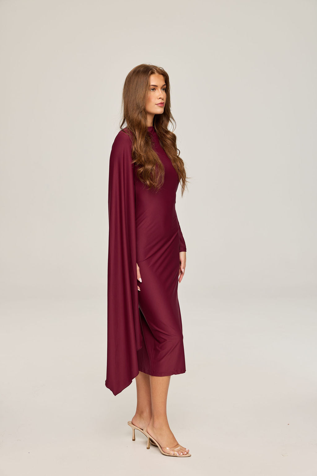 VIOLET in Burgundy