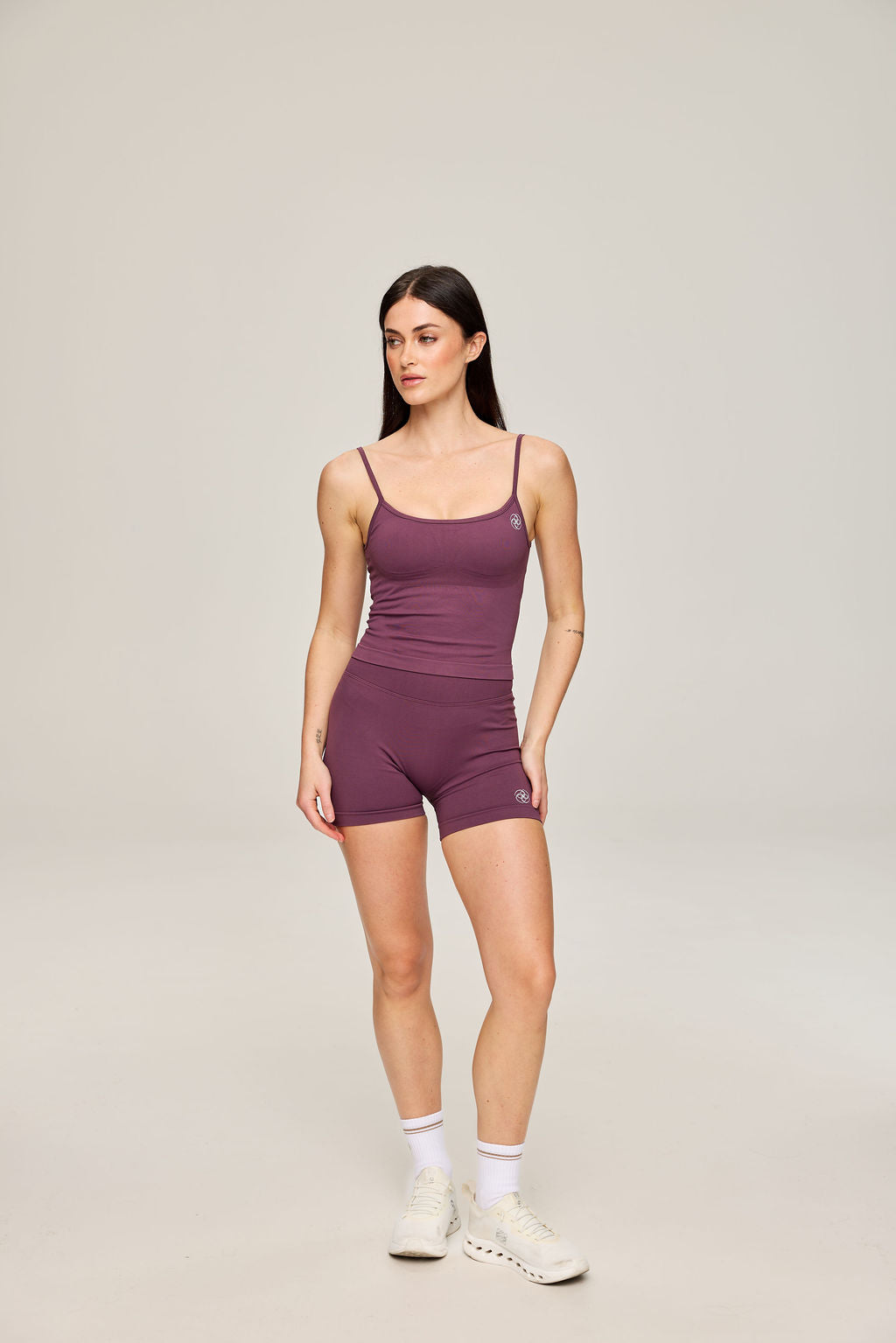 Velocity Short in Midnight Plum