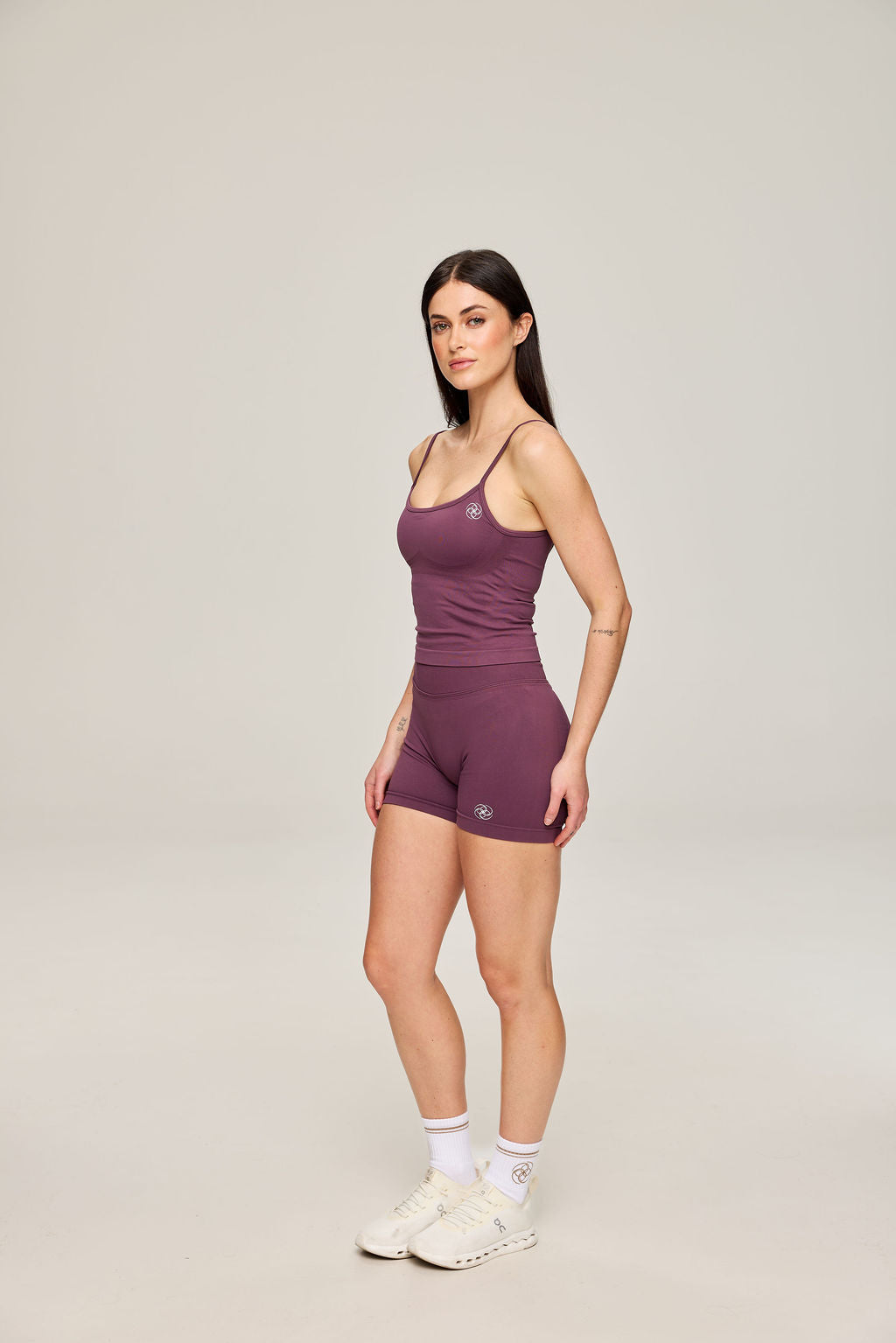 Velocity Short in Midnight Plum